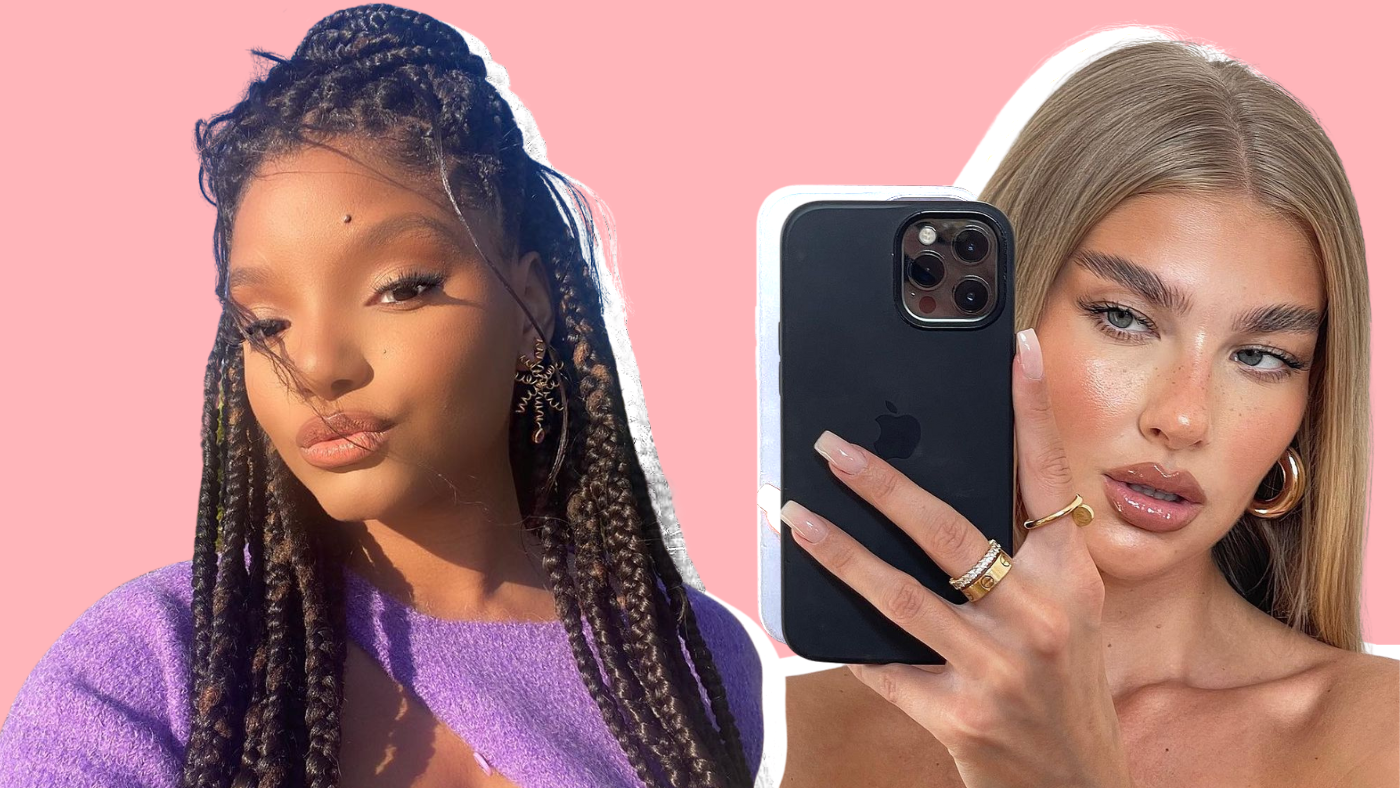 @hallebailey & @jesshunt2 No-Makeup Look