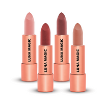 Nudes Lipstick Bundle - LUNA MAGIC BEAUTY