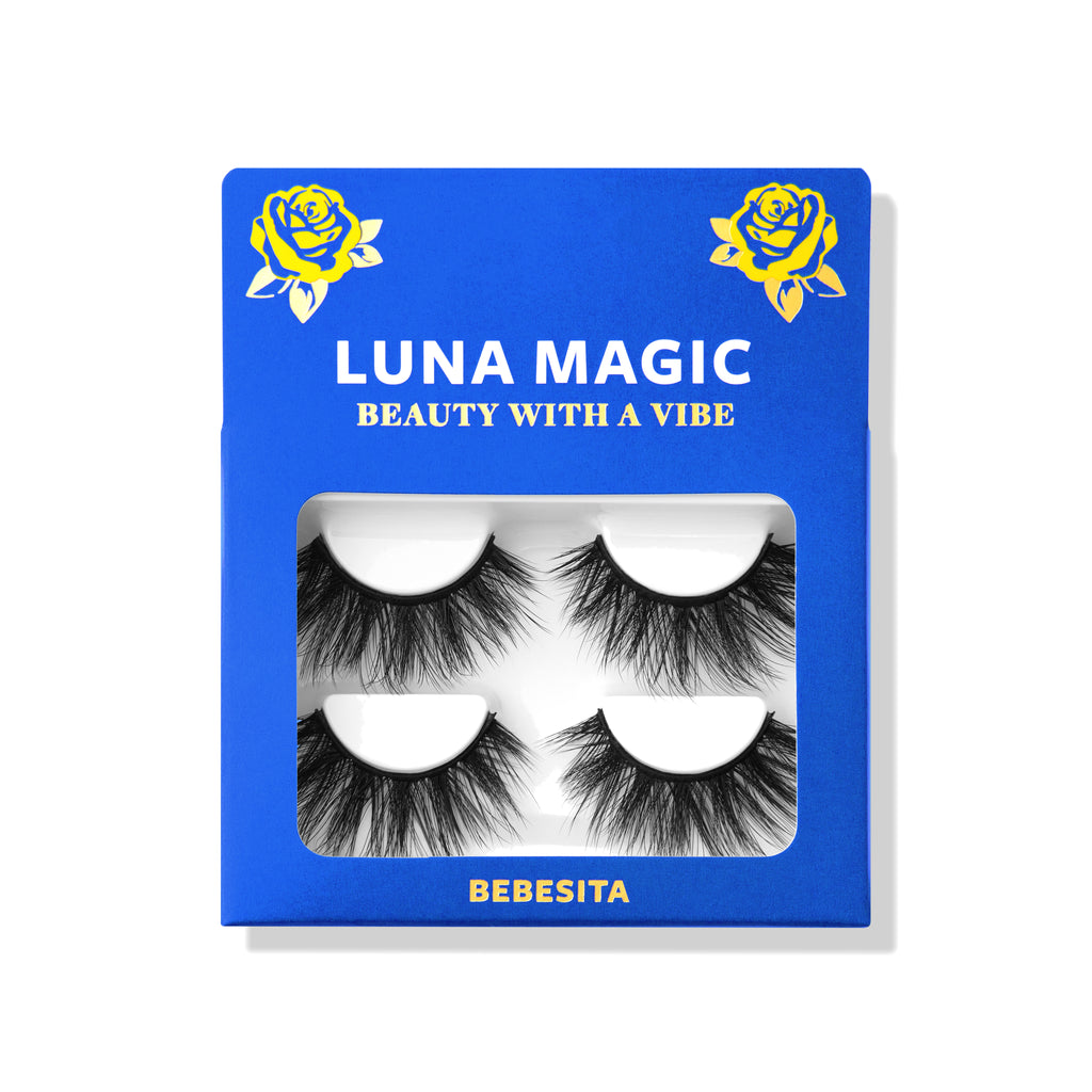 Bebesita, 100% Faux Mink Lashes, 2 Pairs – LUNA MAGIC BEAUTY