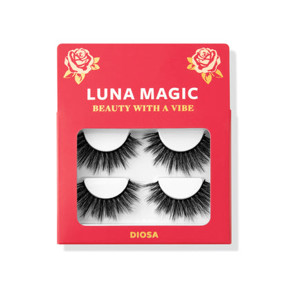 Diosa, 100% Faux Mink Lashes, 2 Pairs