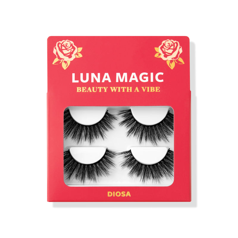 Diosa, 100% Faux Mink Lashes, 2 Pairs
