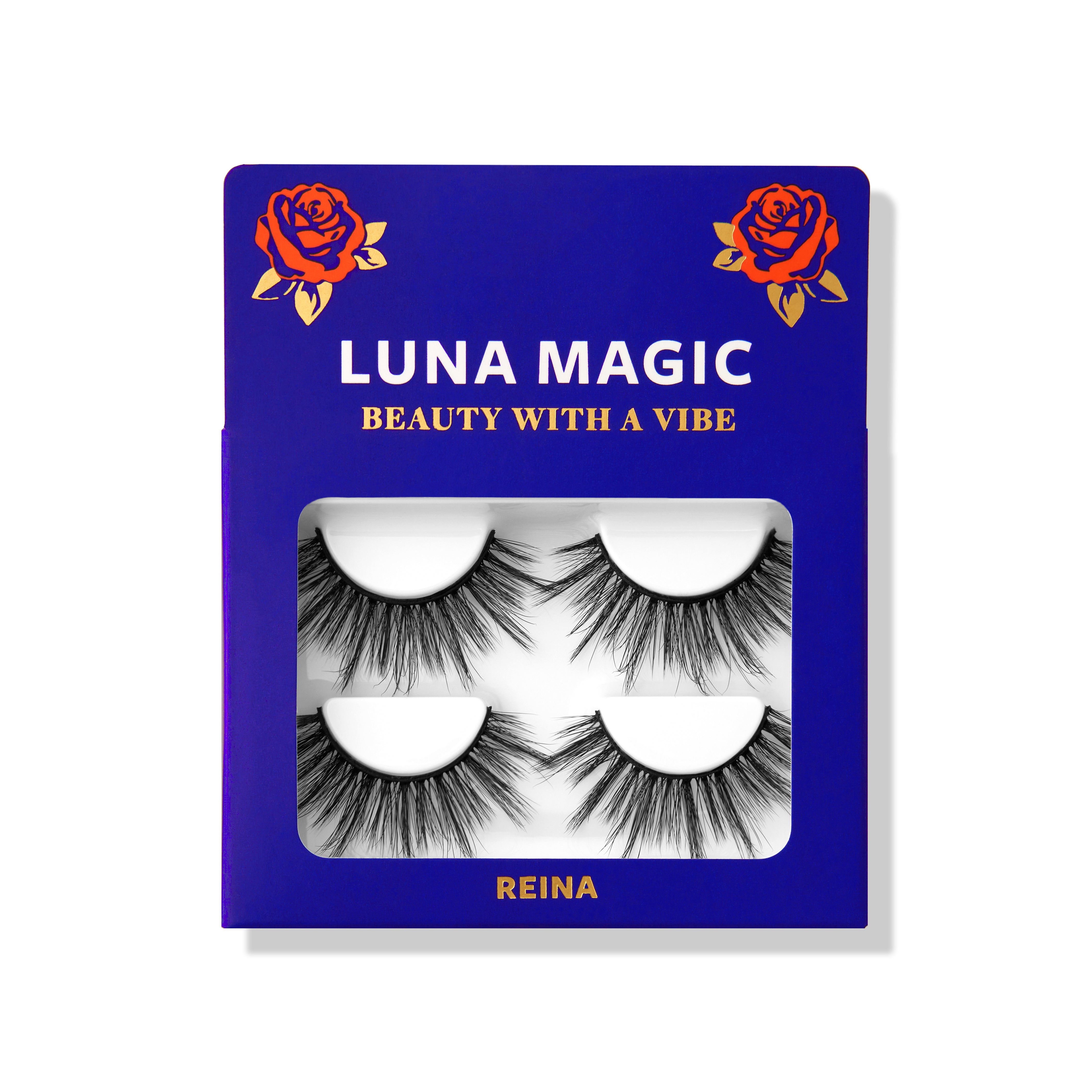 Reina, 100% Faux Mink Lashes, 2 Pairs