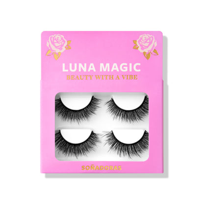 Soñadoras, 100% Faux Mink Lashes, 2 Pairs