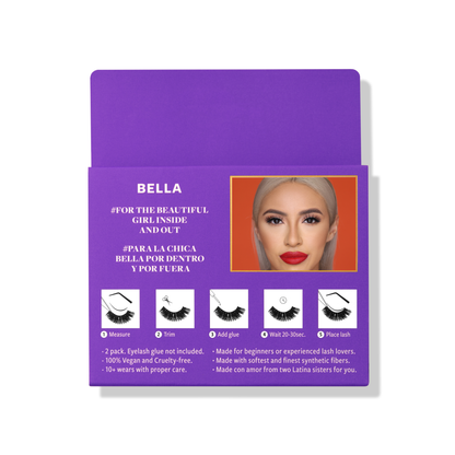 Bella, Faux Mink Lashes, 2 Pairs