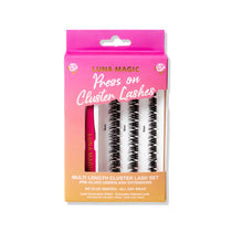 Press On Cluster Lashes - LUNA MAGIC BEAUTY