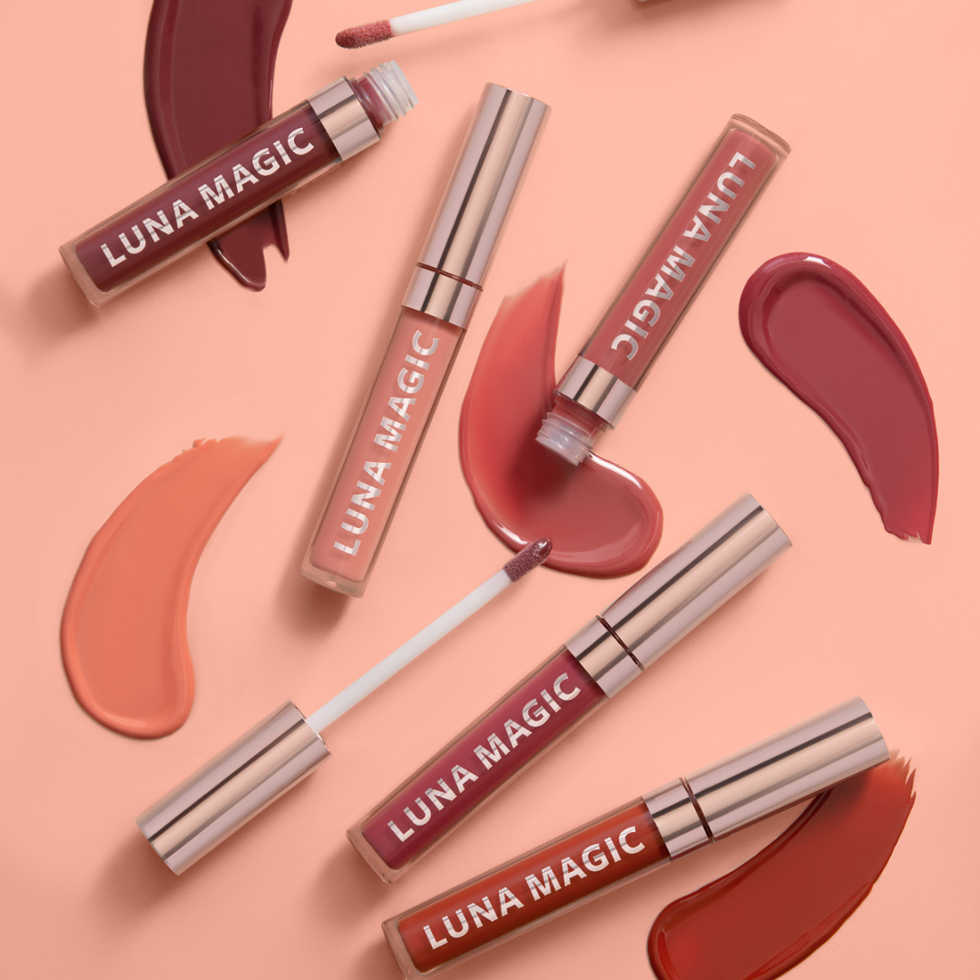 High-Shine Nude Lip Gloss - (6 Shades)