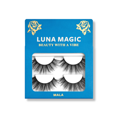 Mala, 100% Faux Mink Lashes, 2 Pairs