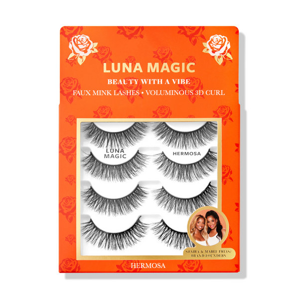 Hermosa Faux Mink Lashes, 4 Pack