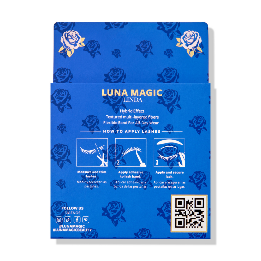 Linda Faux Mink Lashes, 4 Pack – LUNA MAGIC BEAUTY