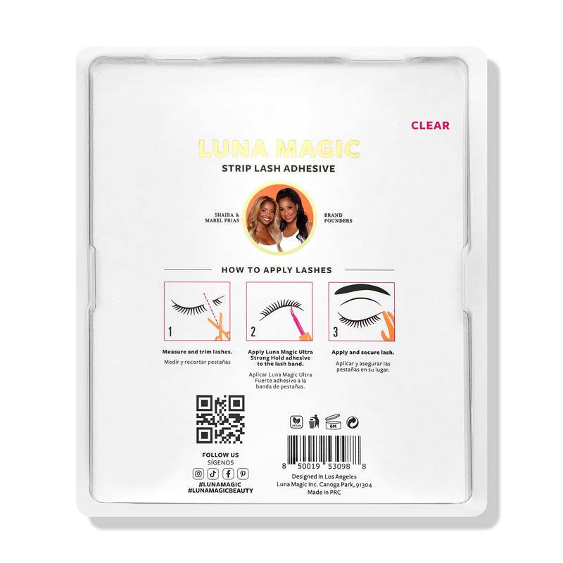 Ultra Strong Hold Strip Lash Adhesive - Clear