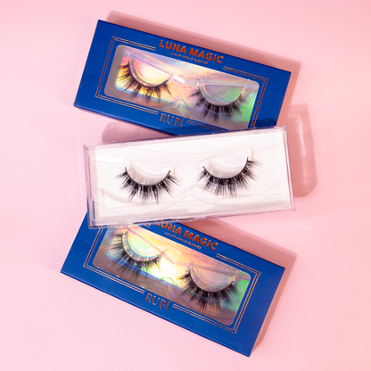 Luxury Mink Lashes, Rubí